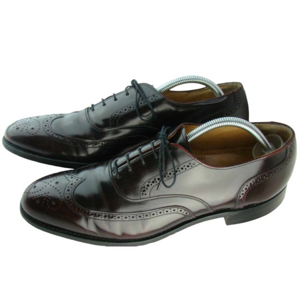 Johnston Murphy Optima Brogue Leather Wing Tips